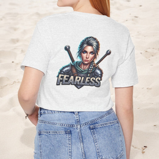 Fearless Female Warrior T-shirt - Empower Women Embrace Fearlessness Warrior Inspiration t-shirt