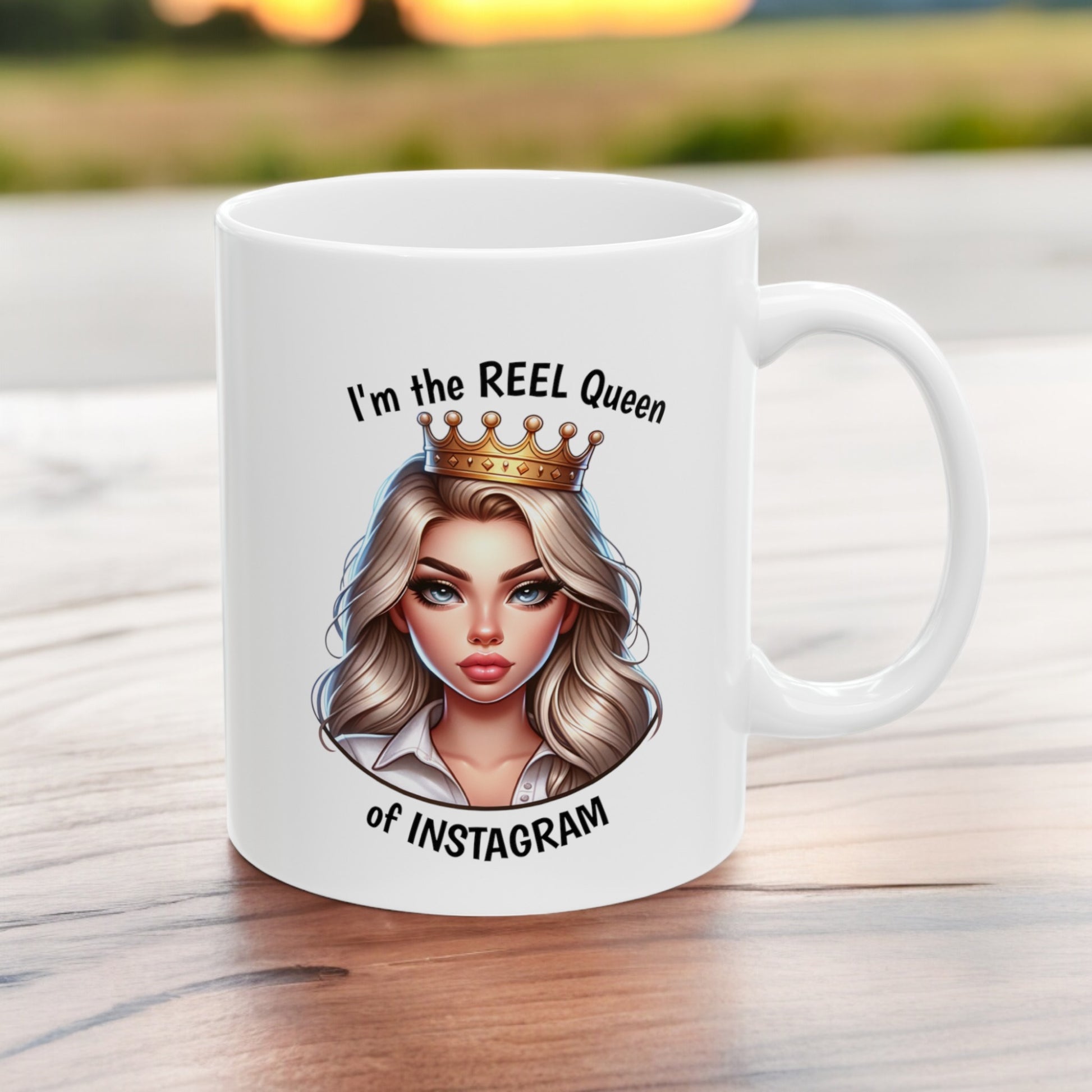 I'm The RELL Insta Queen Ceramic Mug 11oz