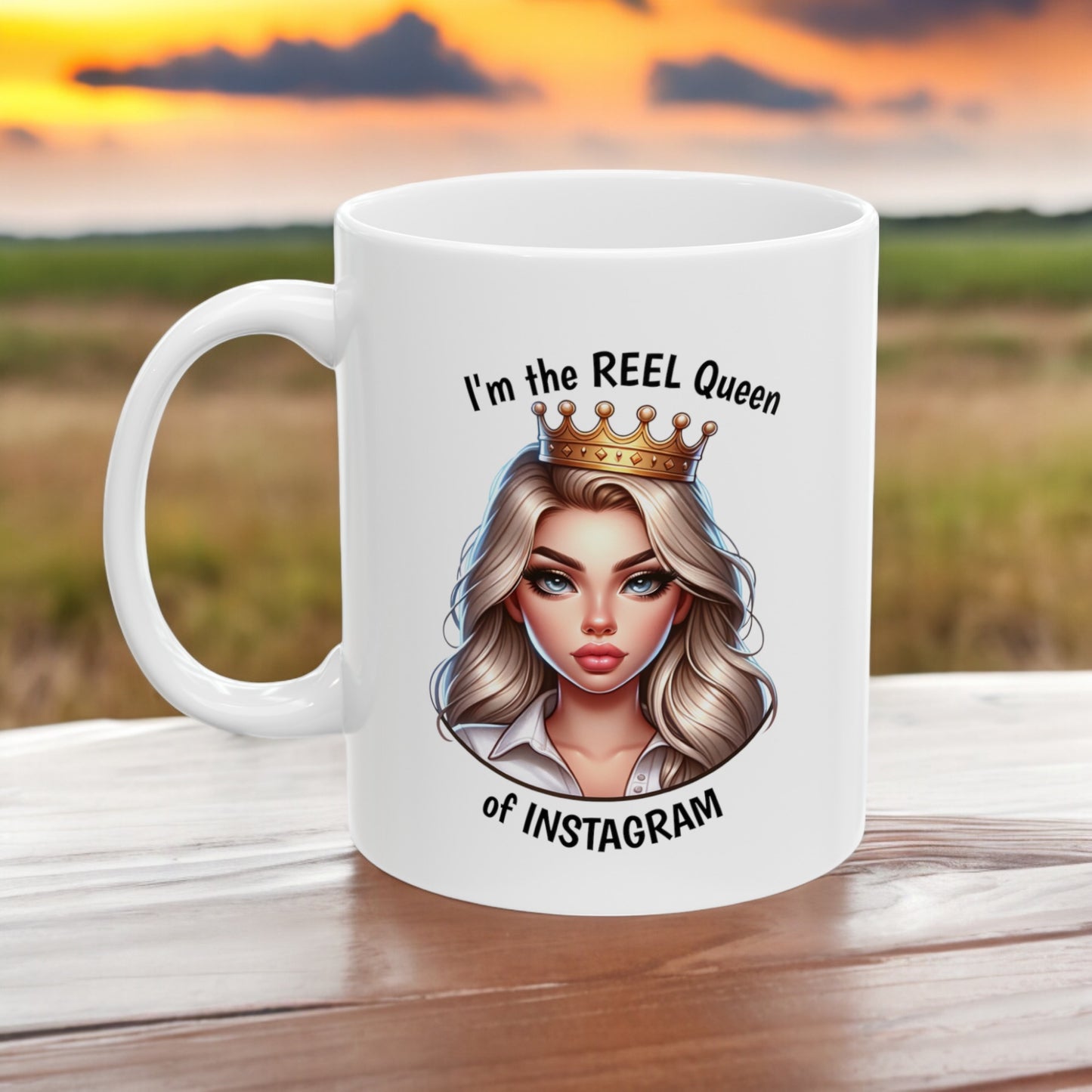 I'm The RELL Insta Queen Ceramic Mug 11oz